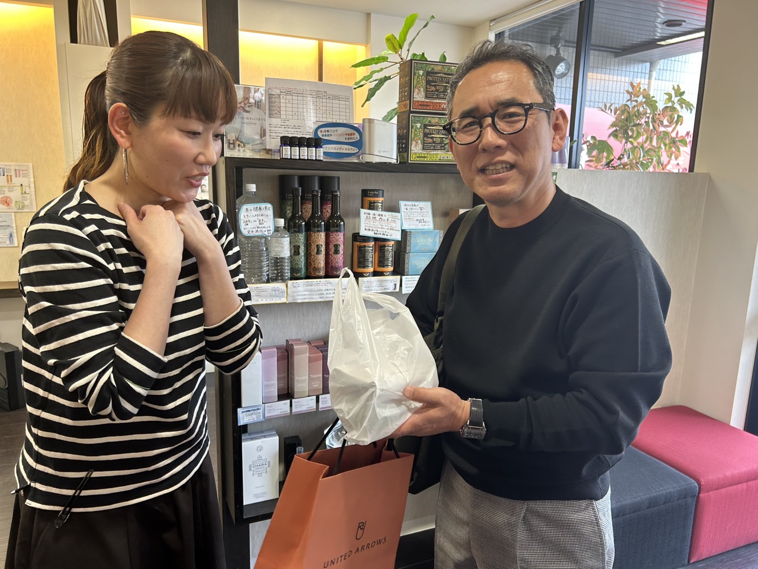 贈って頂いた想いを有難く受け取りました🤭