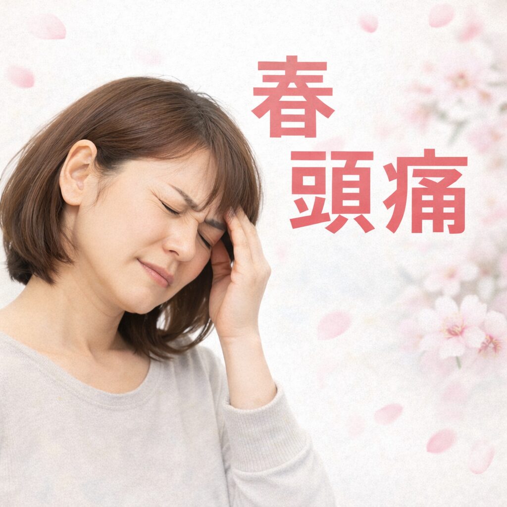 「春頭痛」感じてる方おおいようです👋