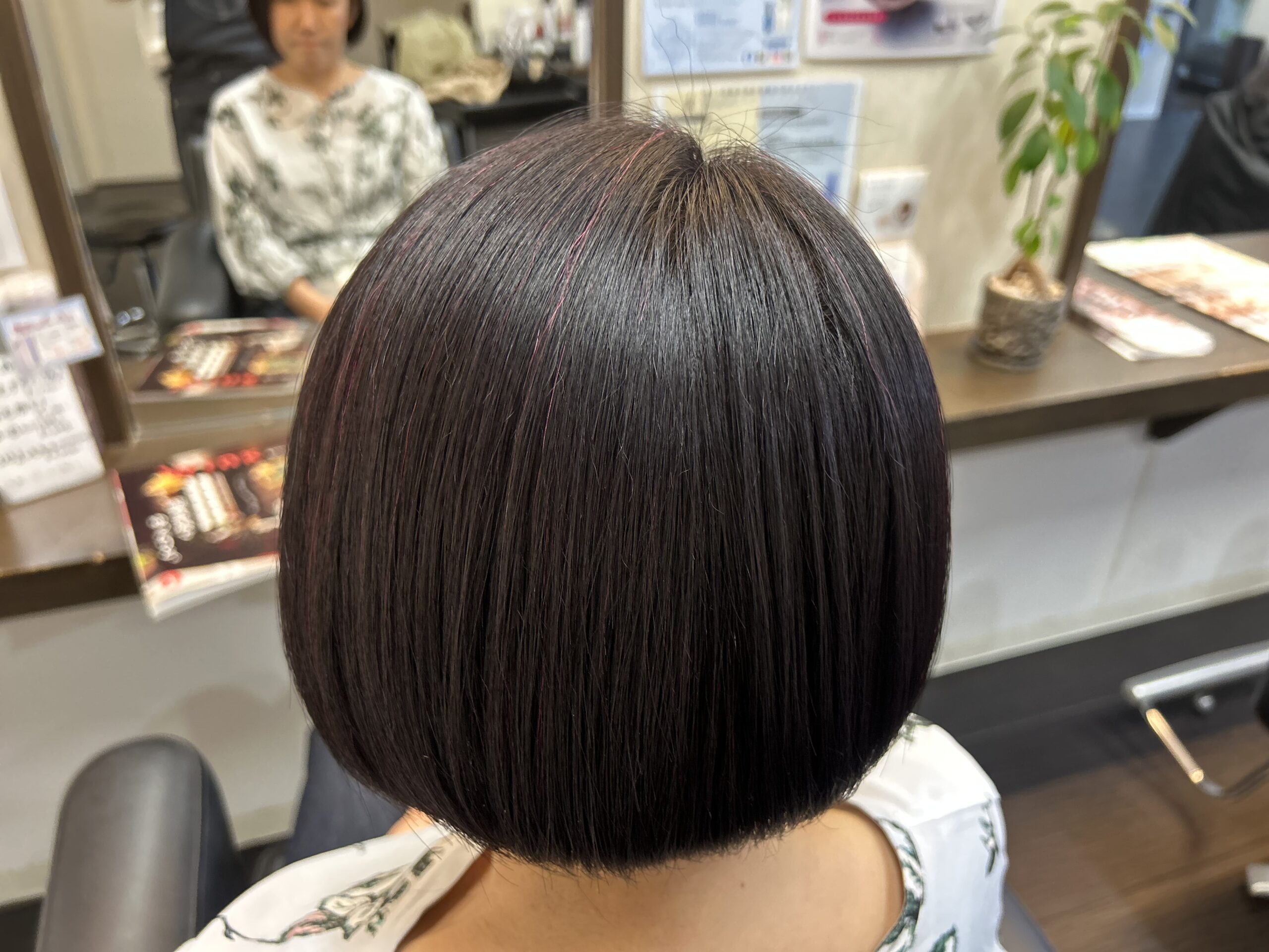 ストレートには最高な組み合わせ❗️シルキーカット&ヘアリセッター✂️