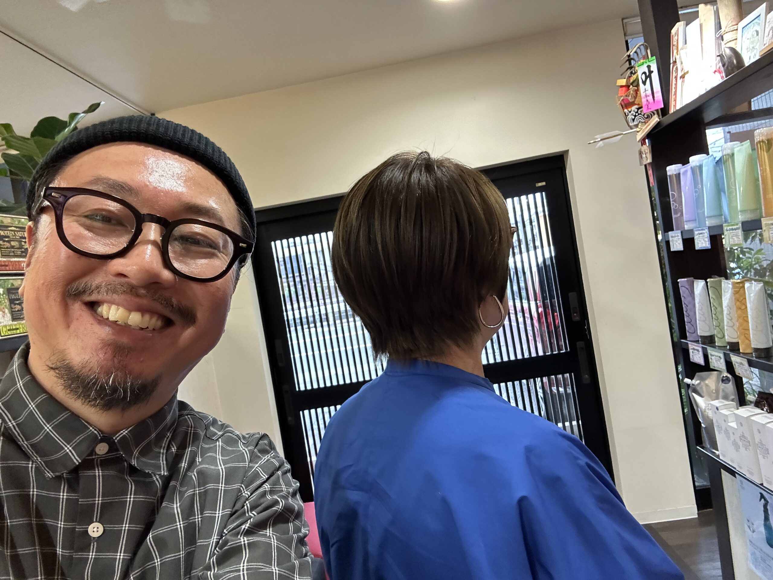恩師のご来店👋