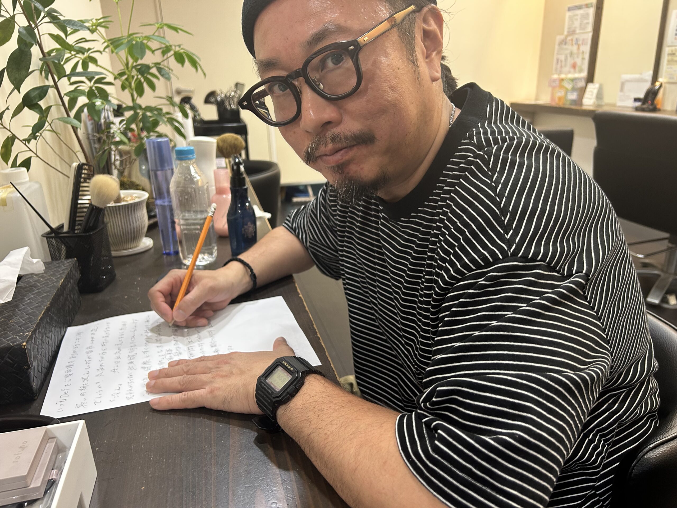事務先業が進まない連休明け初日